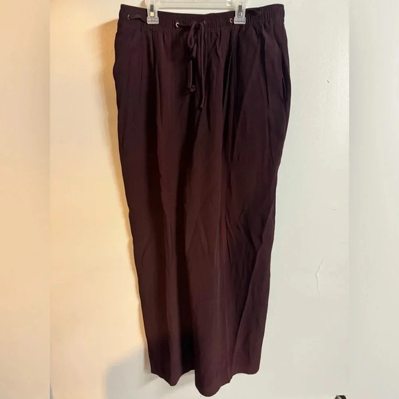 Carol Little dark drown stretch size‎ 16 baggy pants - Picture 1 of 7